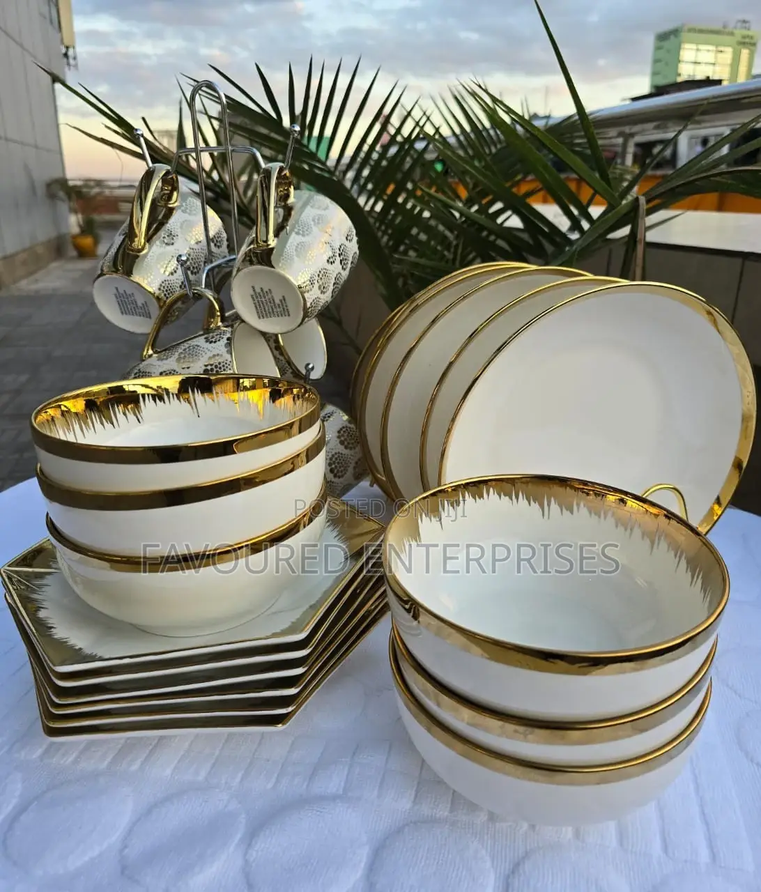 24pcs Ceramic Dinner Set