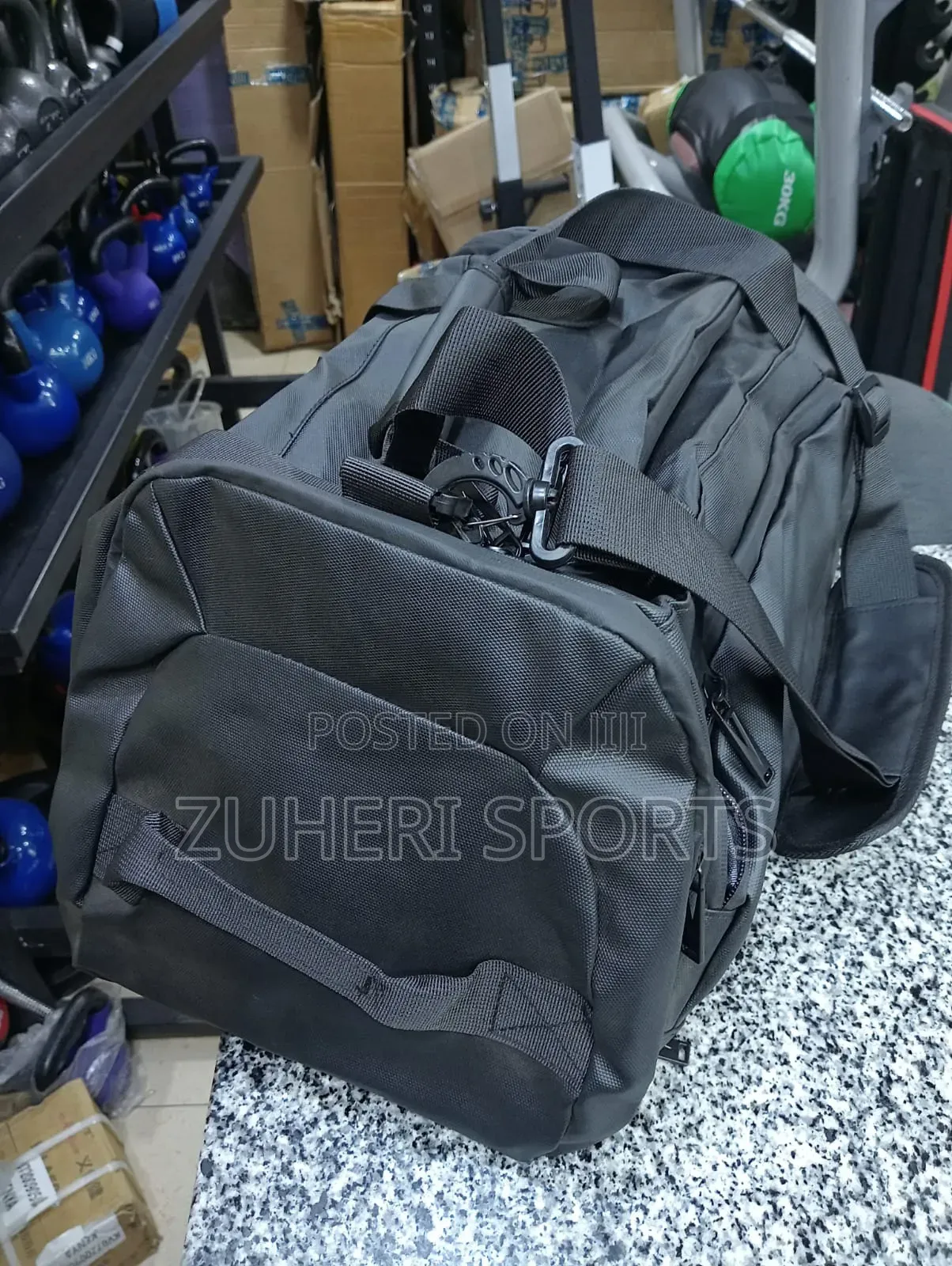 Gym Bag: Waterproof, Shoe Compartment, Backpack, Duffel Bag