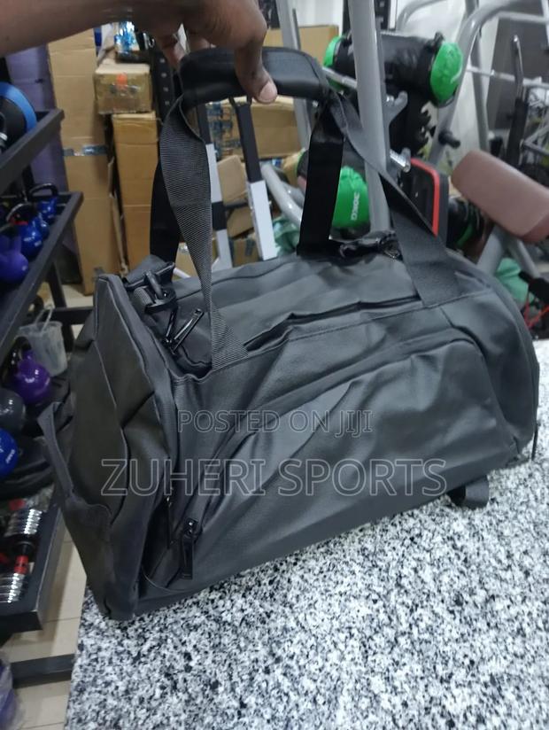 Gym Bag: Waterproof, Shoe Compartment, Backpack, Duffel Bag - thumbnail 3