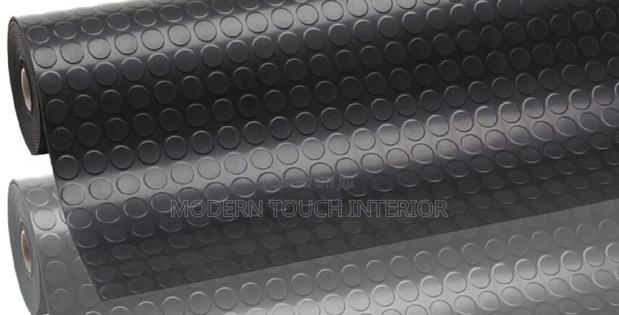 Rubber Black Coin Flooring