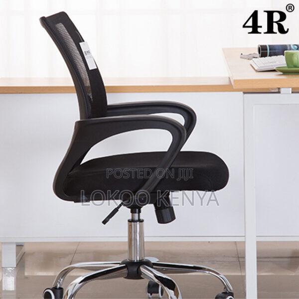 Office Chairs: Ergonomic Upholstered Clerical Task Chair - thumbnail 6