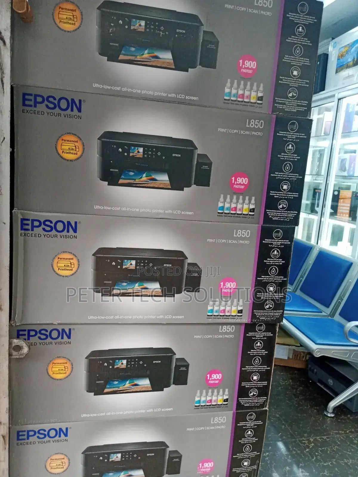 Epson L850 Photo All in One Ink Tank Printerksh79,999