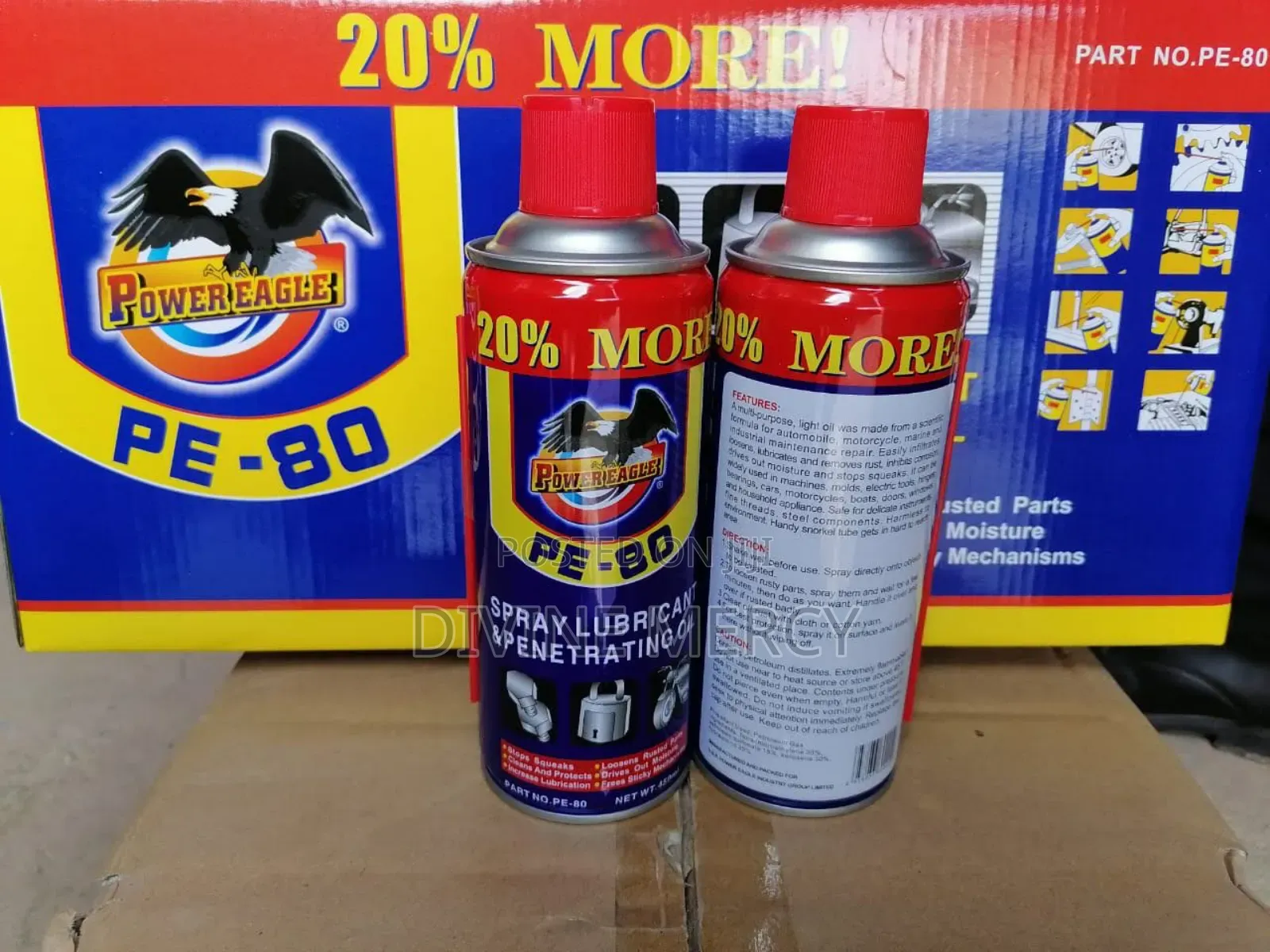 P-E- 80 Spray Lubricant Enetratingoil