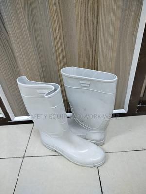 White Light Duty Gumboots - thumbnail 2