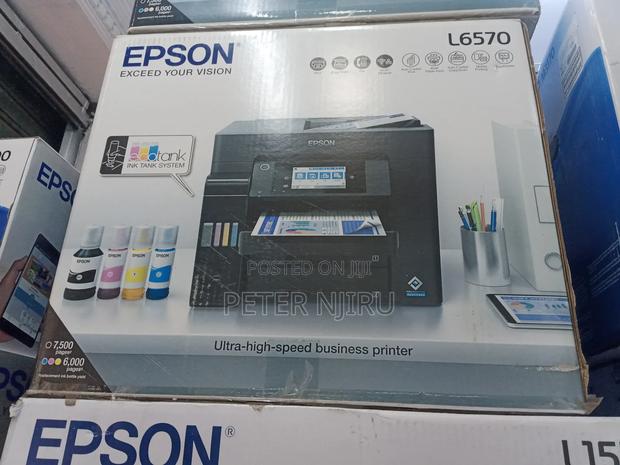 Epson Ecotank L6570 Wi-Fi Duplex Multifunction ADF Inktank O - main view