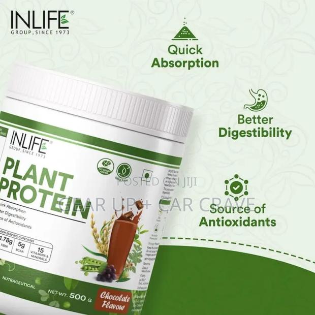 Inlife Vegan Protein 25g - 500g - thumbnail 2