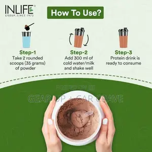 Inlife Vegan Protein 25g - 500g