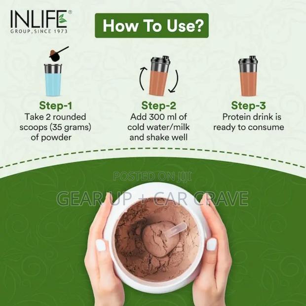 Inlife Vegan Protein 25g - 500g - thumbnail 3