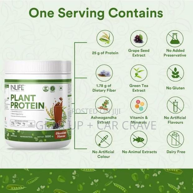 Inlife Vegan Protein 25g - 500g - thumbnail 4