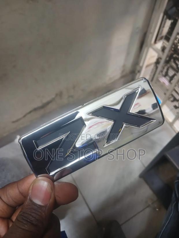 ZX Metallic Boot Replacement Badge