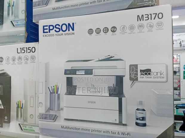 Epson Ecotank Monochrome M3170 All-in-One Duplex Wi-Fi Print - main view