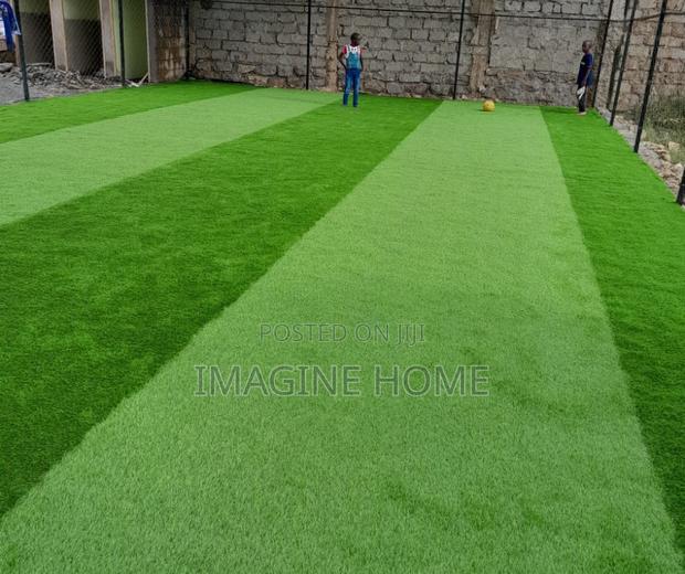 Big Artificial 50mm Football Pitch Grass Carpet