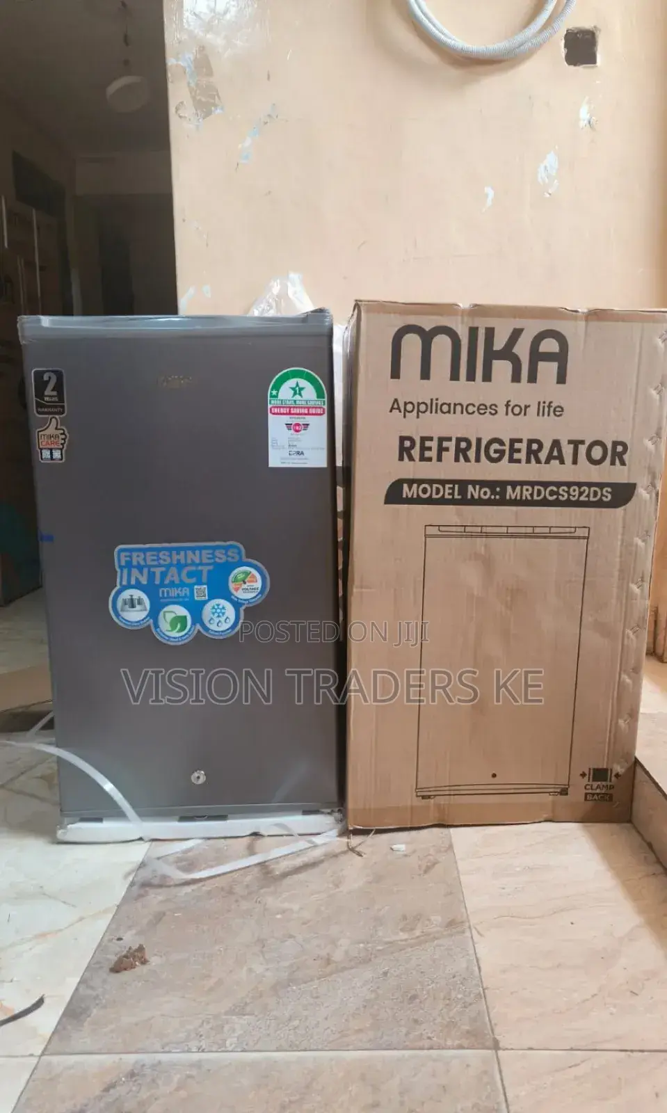 Mika Fridge 92 Litres Single Door Refrigerator