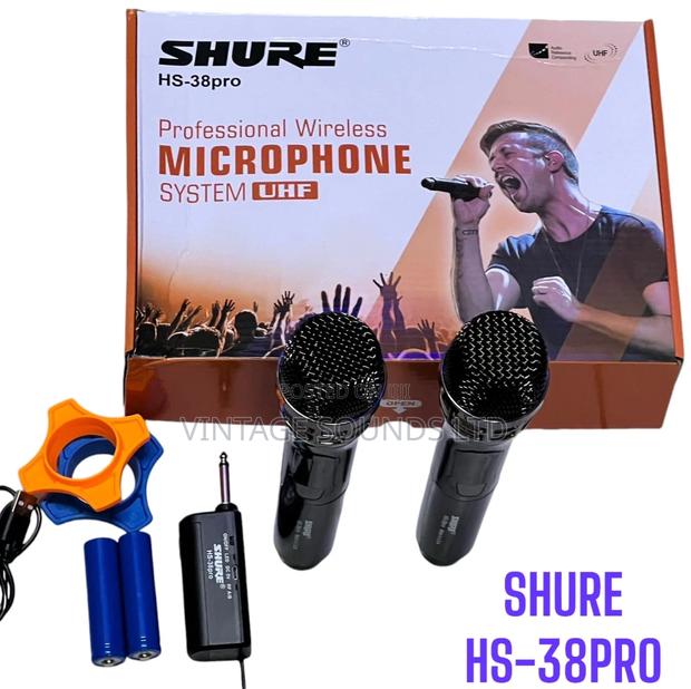 Shure Hs38 Pro Professional Uhf Microphones System - main view