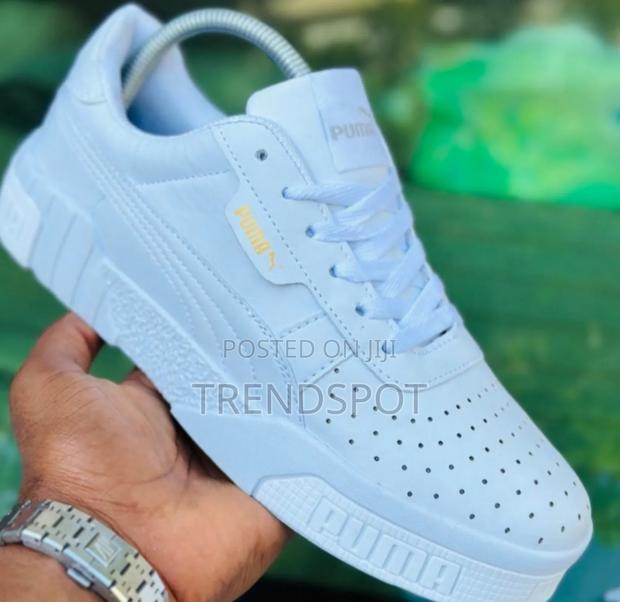 Puma Cali All White 
Sizes (37-42)
Price:- 2000/=