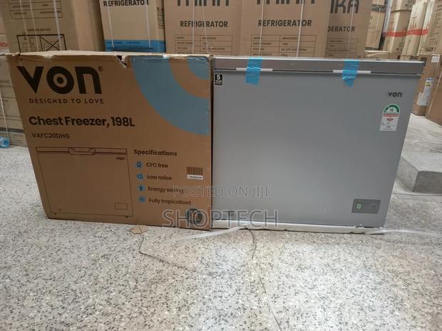 Von 198l Chest Freezer,198l