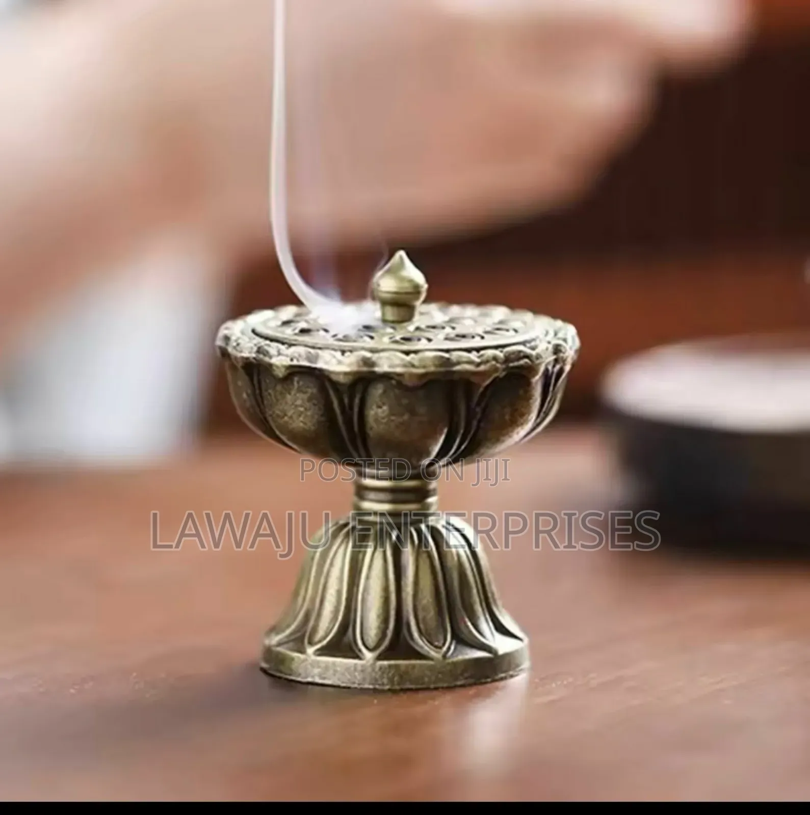 Zen Lotus Incense Burner