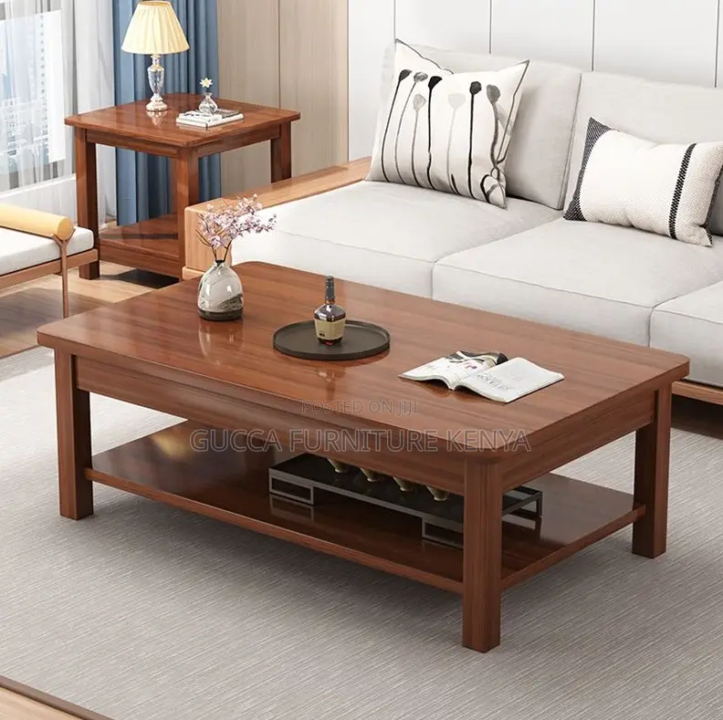 Coffee Tables: Modern Engineered Wood Coffee Table