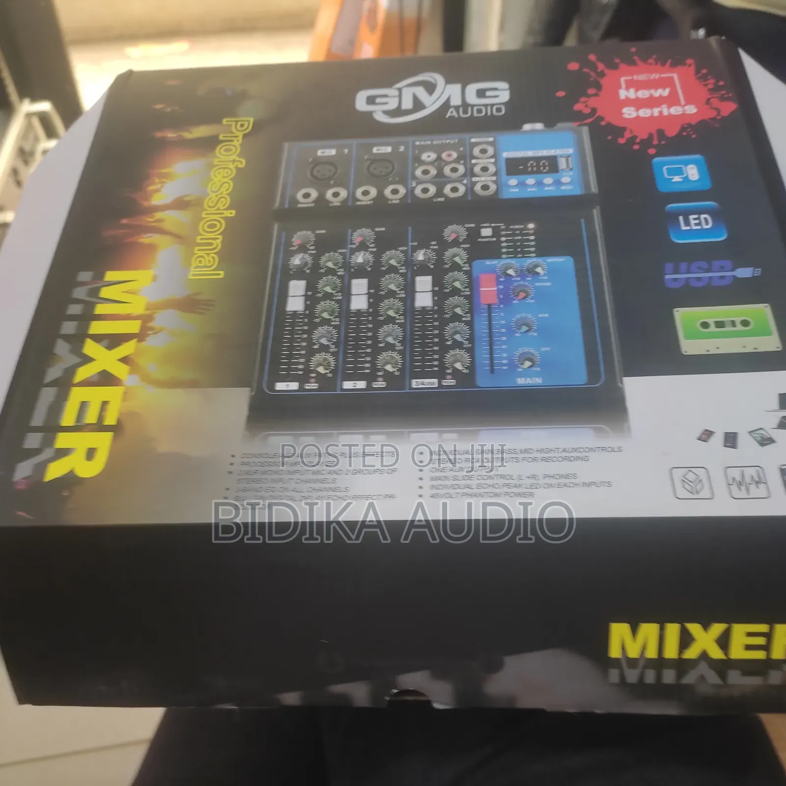 4ch Plain Mixer With BT