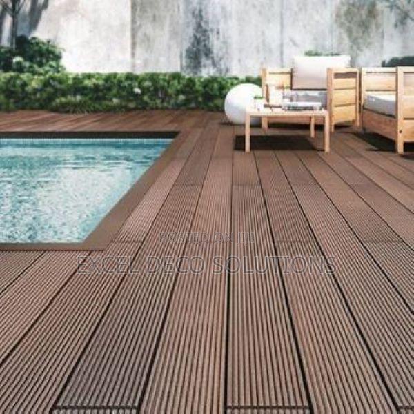 Swimming Pool Area Decking Floor - main view