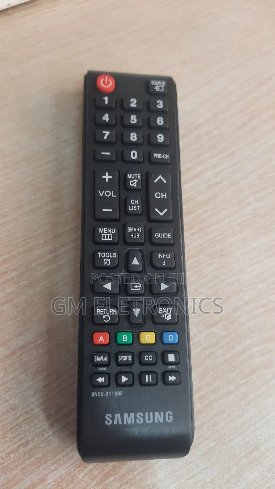 New Samsung BN59-01199F Universal Television Remote Control.