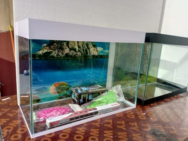 Fish Tank Aquarium White 40L - main view