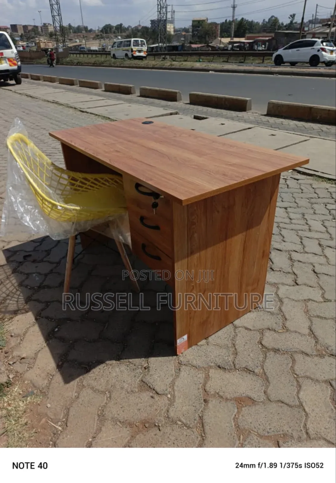 Executive Study Table And Modern Office Chair