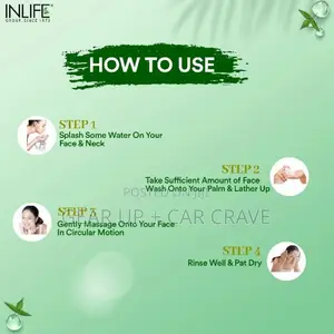 Inlife Anti Acne Face Wash