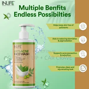 Inlife Anti Acne Face Wash