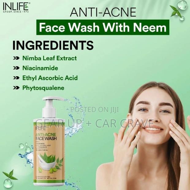 Inlife Anti Acne Face Wash - thumbnail 4