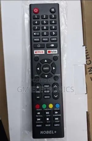 New Noble Plus Smart Television Replacement Remote Control.