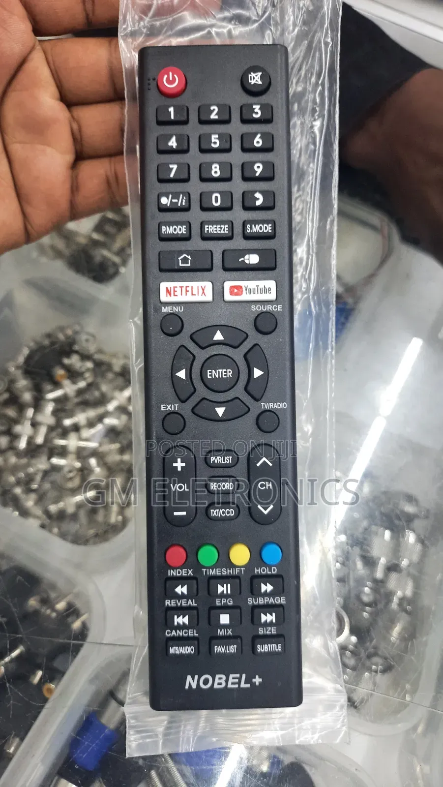 New Noble Plus Smart Television Replacement Remote Control.