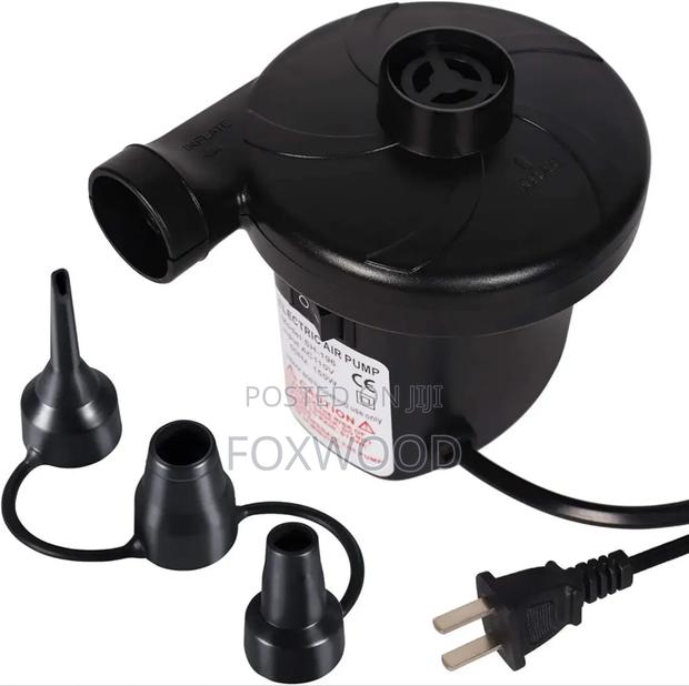 Ac Electric Air Pump for Inflatables With 3 Nozzles - thumbnail 4