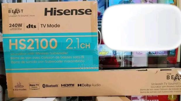 Hisense 2.1ch Soundbar With Wireless Subwoofer Wi-54