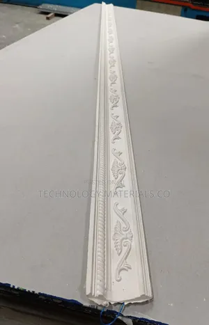 Gypsum Cornices(With Floral And Scrollwork Design),4 Inches.