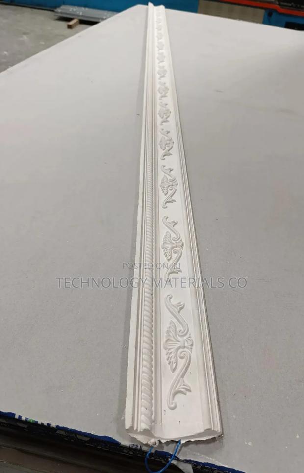 Gypsum Cornices(With Floral And Scrollwork Design),4 Inches. - thumbnail 3