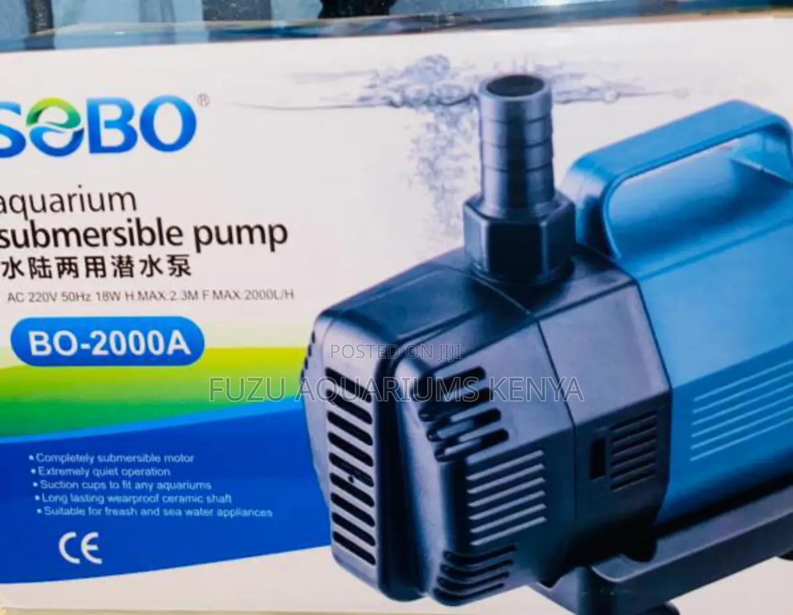 Submersible Pond Pump 2300l/H