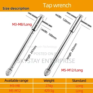 Thread Ap Wrench 2pcs Set M5-M12