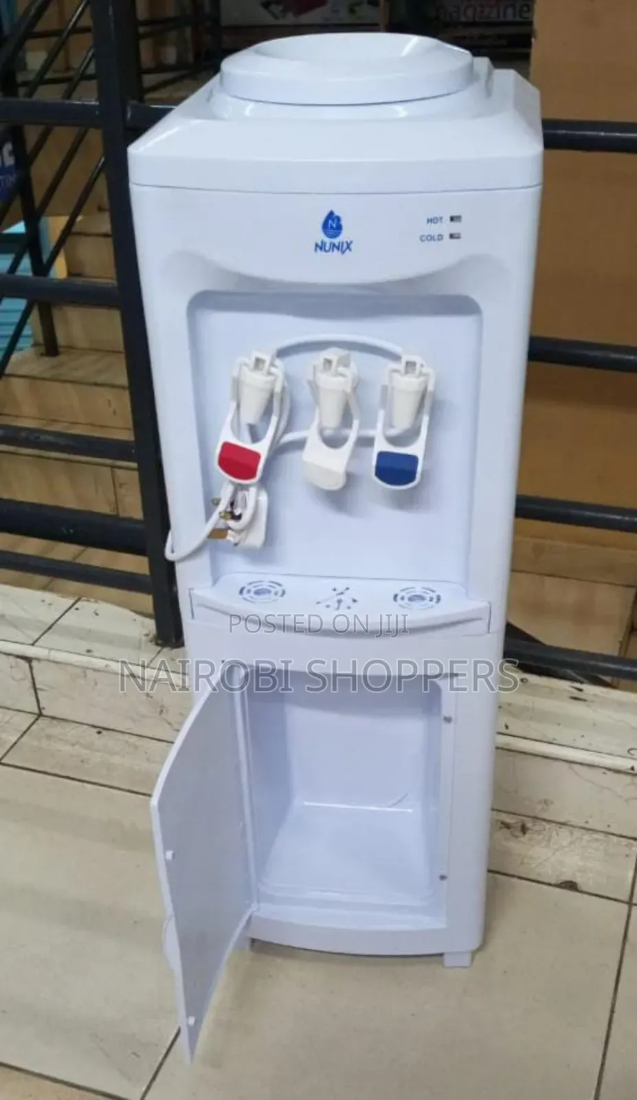 Three Taps Dispenser Hot and Cold