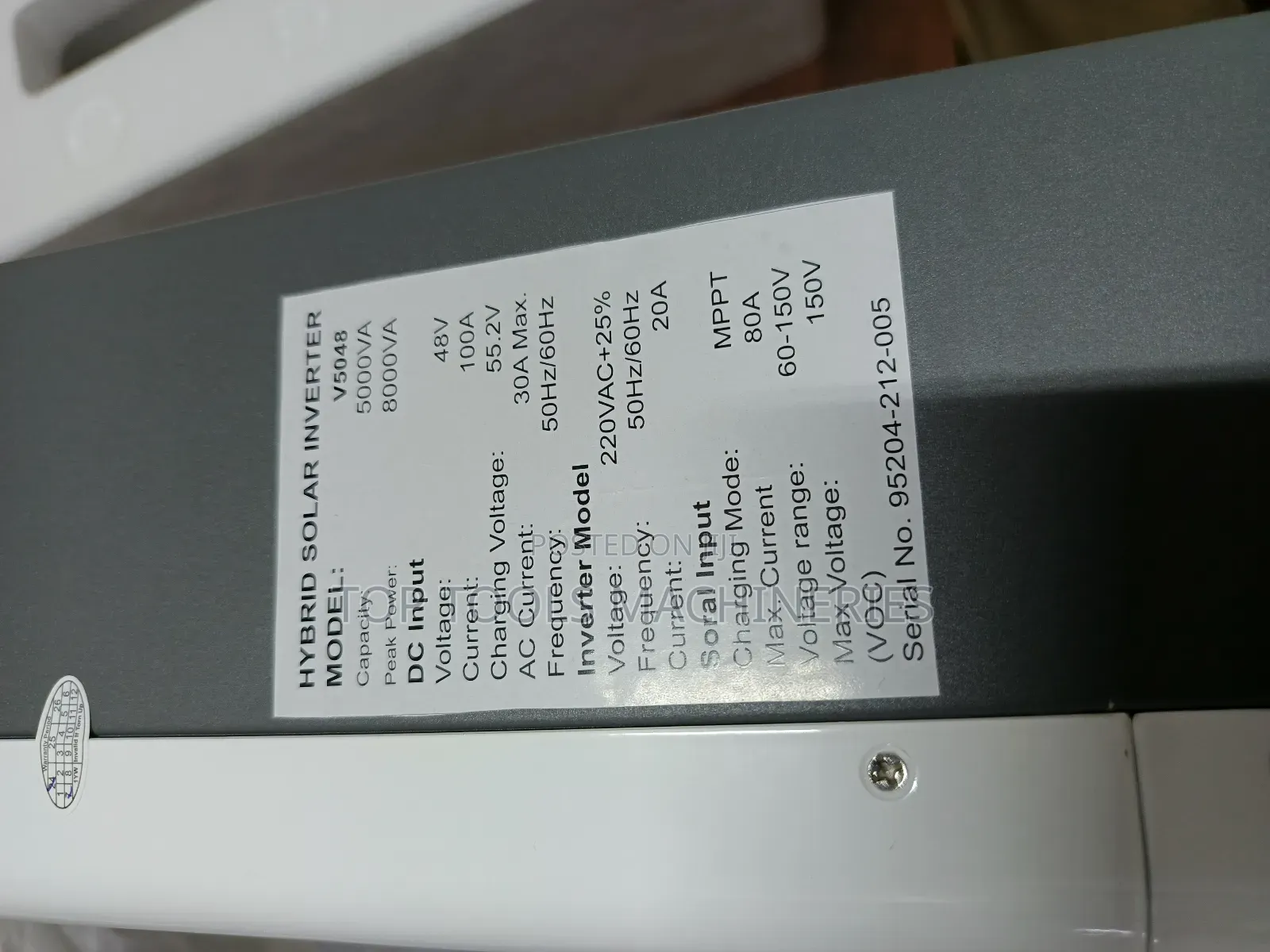 Solarmax 5.5kva 48V Smart Hybrid Inverter