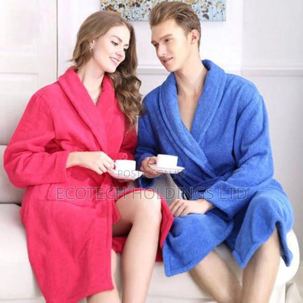 Long Cotton Bath Robes Jg5 - thumbnail 2