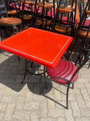 Red Marule Square Table 2 1/2 by 2 1/2