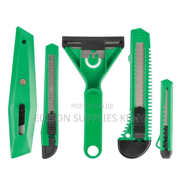 Scraper Set 5pcs Utility Knives Cutter Set With Scraper - thumbnail 5