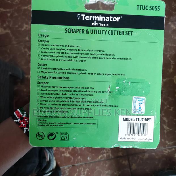 Scraper Set 5pcs Utility Knives Cutter Set With Scraper - thumbnail 6