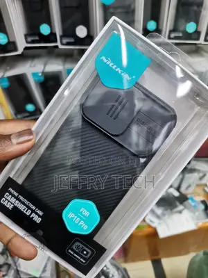 Nillkin Camshield Case for iPhone 16 Plus -Black