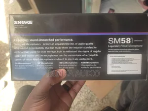 Sm58 Shure Corded Microphone