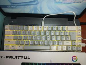 Best Gaming Keyboard 68keys With Colorful RGB Lights