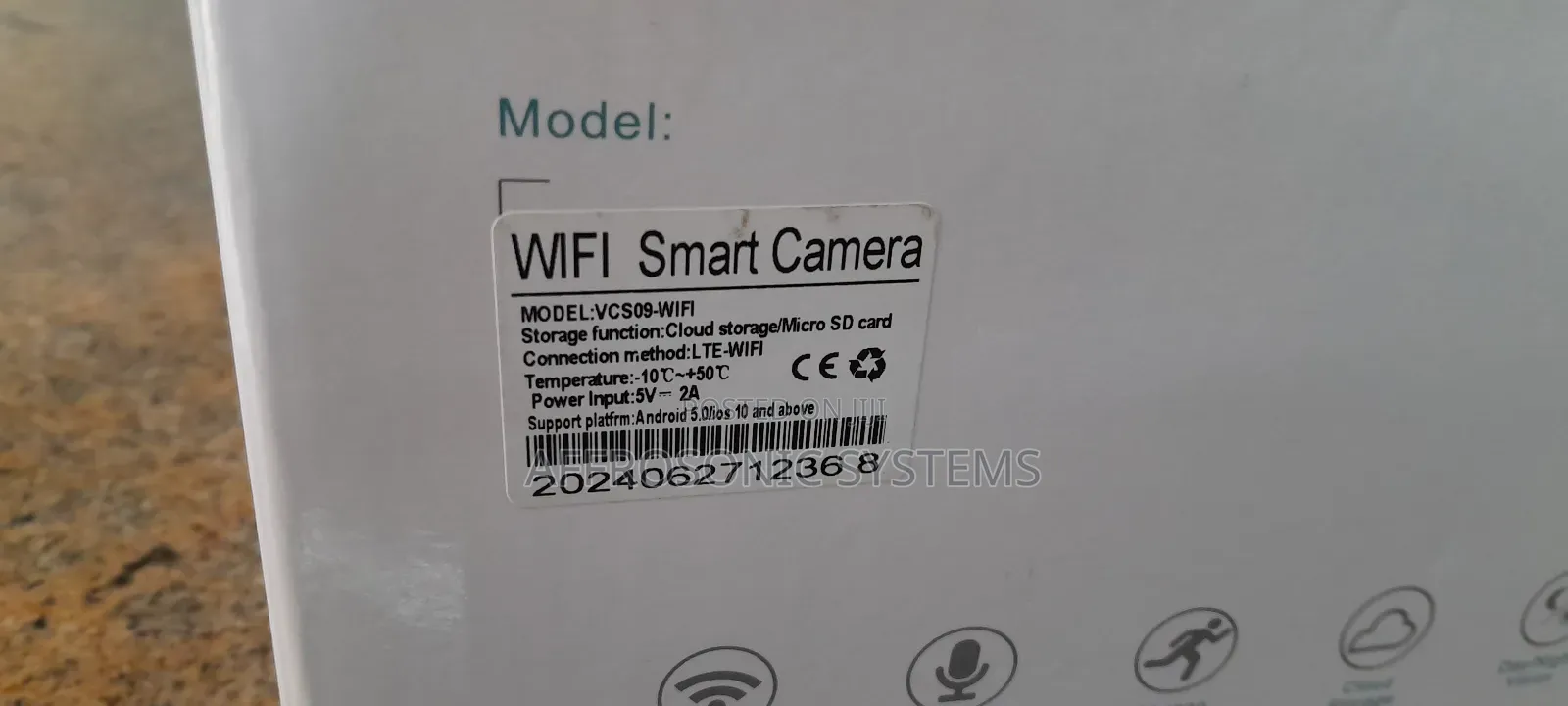 Solar Wifi Smart Camera -VCS