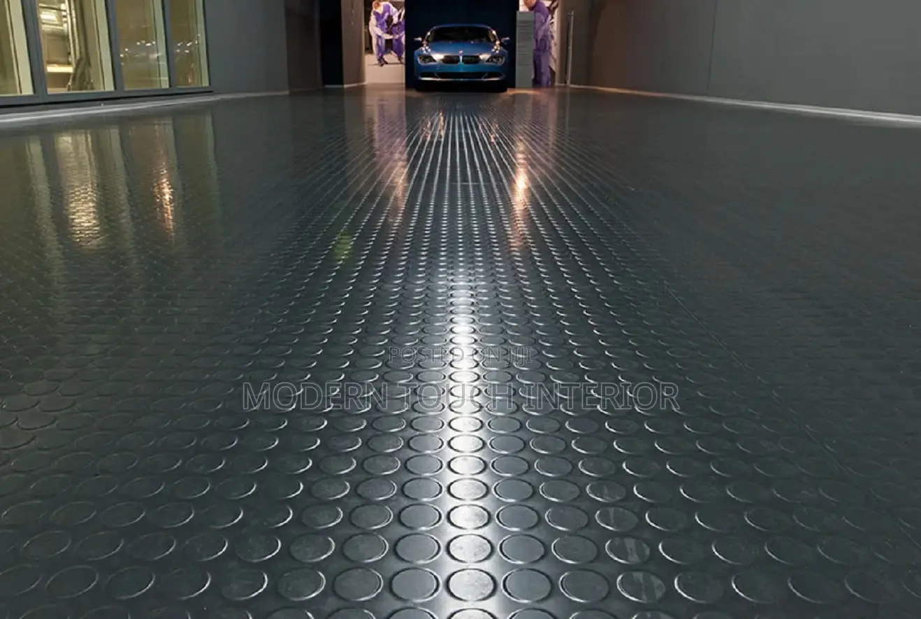 Rubber Black Coin Mat