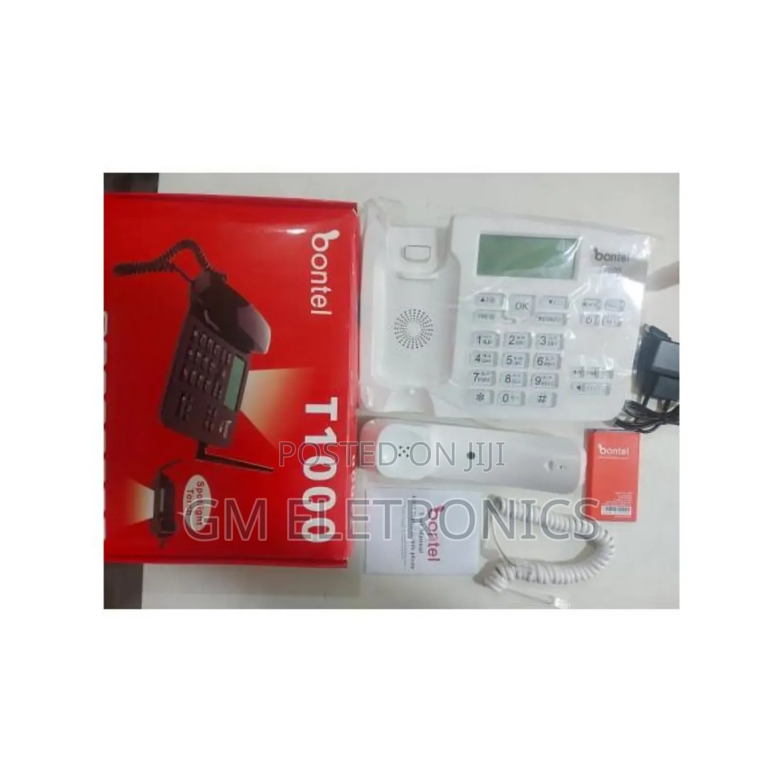 Landline Desktop Phone [Dual Sim] Ideal for Homes Offices.